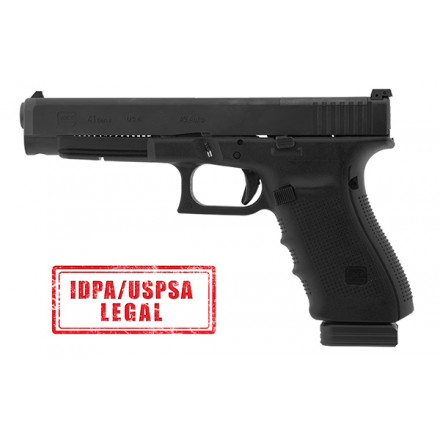 UTG PRO +0 Base Pad, Glock Large Frame, Matte Black Aluminum