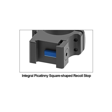 UTG PRO 34mm/2PCs Medium Profile P.O.I...