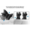 UTG ACCU-SYNC® 45 Degree Angle Flip Up Rear Sight