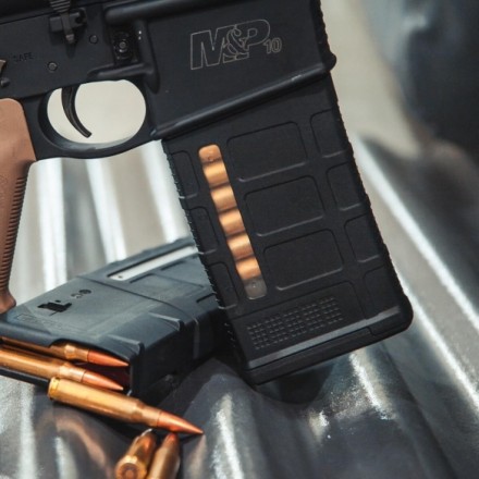 Polymer Magazine with windows PMAG 25 LR/SR GEN...