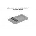 UTG Super Slim RMR Mount for Glock Rear Sight Dovetail