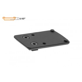 UTG Super Slim RMR Mount for Glock Rear Sight Dovetail 2