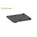 UTG Super Slim RMR Mount for Glock Rear Sight Dovetail