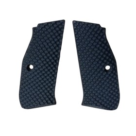 CZ Shadow 2 Grips Palm Swell BOGIES in G10 Black Color,...