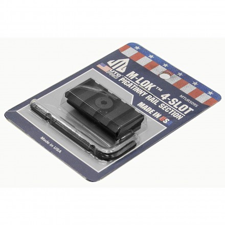 Rail Picatinny/Weaver da 4 slot per Guardamano UTG Leapers modello M-Lok