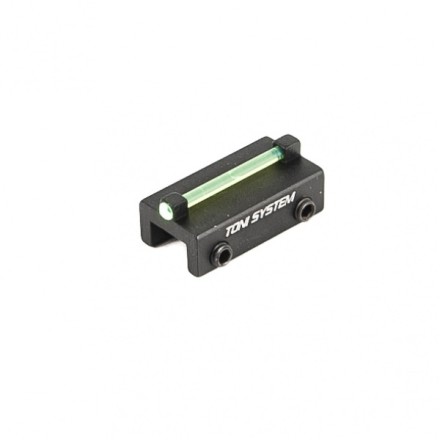 Front sight for rib less than 6,2 mm - green fiber optic 1,5 mm - Toni System