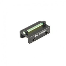 Mirino per bindella inferiore a 7,2 mm fibra ottica verde...