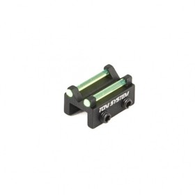 Rear sight for rib less than 6,2 mm with green optic...