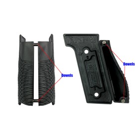 Walter Q5/Q4/PDP Compact SF GRIDLOK Brass Cerakote Black... 2