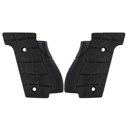 Walter Q5/Q4/PDP Compact SF GRIDLOK Brass Cerakote Black - Lok Grips