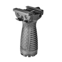 Rubberized Stout Grip with Cap Extension and Picatinny Rail - Fab Defense