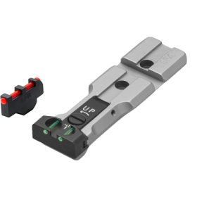 Rear Sight with Fiber Optic "Red Dot Ready" + Front Sight...