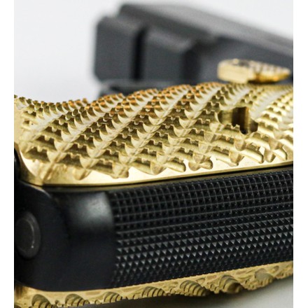JAWS Brass grips for CZ Shadow 2 Palm Swell -...