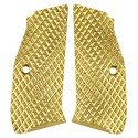 JAWS Brass grips for CZ Shadow 2 Palm Swell - Lok Grips