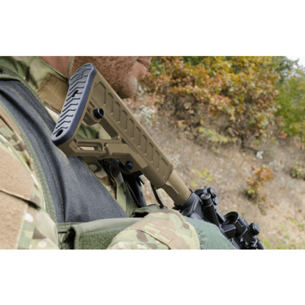 S2 Stock Ops Ready for AR15/M4 Mil-Spec, sand -...