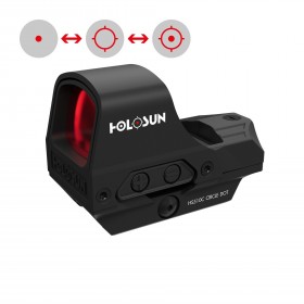 Red Dot doppio reticolo 2MOA Dot e 65MOA Reticolo, Rosso... 2