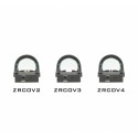 Armored hood with fiber optic sight/rear sight for ZR series, ZRCOV2 - Toni System