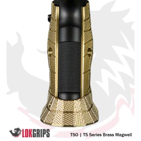 CZ TSO/ TS Series Brass Magwell GridLOK - Lok Grips 2