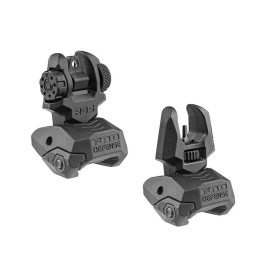 Folding Back-Up Sight Front and Rear Sight Set ,...