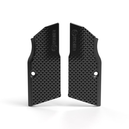 SHORT Aluminium Grips DOTMATRIX for mod. L Orca & Emiq - KMR