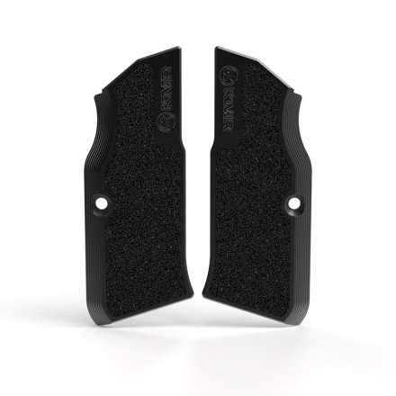 Guancette in Alluminio con Grip Tape per Mod. W Umbra e Cuda, nero - KMR