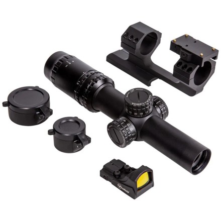 Ottica RapidStrike 1-4x24, reticolo circolare -...