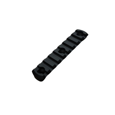 Rail M-LOK 9 Slot, Aluminium, Black - KMR