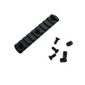 Rail M-LOK 9 Slot, Aluminium, Black - KMR