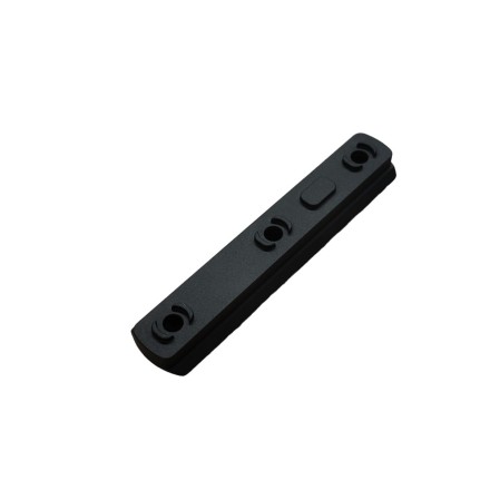 Rail M-LOK 9 Slot, Alluminio, Nero - KMR