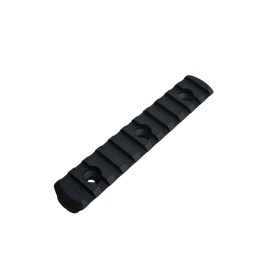 Rail M-LOK 11 Slot, Alluminio, Nero - KMR