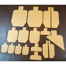 Dry-Fire Target Set (Metric - USPSA) - DAA