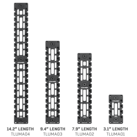 AR15 Arca Rail M-Lok, 7075-T6, 14.2" Lenght -...