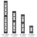 AR15 Arca Rail M-Lok, 7075-T6, 3.1" Lenght - UTG PRO
