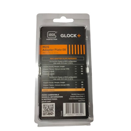 Adattatore MOS Plate 08 Leupold - Glock