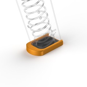 Aluminum Base Pad for 17 rounds Magazines for KMR and CZ,... 2