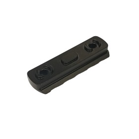 Rail M-LOK 5 Slot, Alluminio, Nero - KMR 2