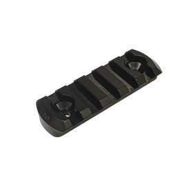 Rail M-LOK 5 Slot, Alluminio, Nero - KMR