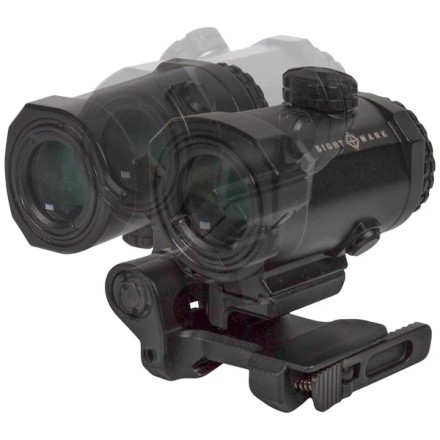 XTM-3 Magnifier 3X, nero - Sightmark