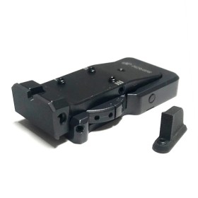 Kit Tacca di mira 3 posizioni + mirino per KMR Optic...