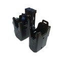 Magazine pouch with 2 inserts, 2 magnets and rotation clip for double row mag