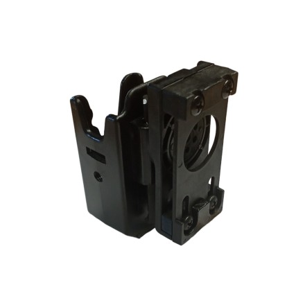 Porta caricatore con 2 inserti e clip ruotabile...