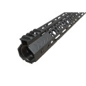 AR15 Rail Handguard Slim M-LOK, 34.5cm/13.5" - Nuova Jager