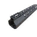 AR15 Rail Guardamano Slim M-LOK, 30.5cm/12"  - Nuova Jager