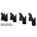 Magazine pouch with 2 inserts, 1 magnet and rotation clip for double row mag - Ghost International