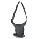 Concealed gun bag drop leg carry, black - Falco Holsters