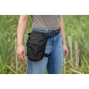 Fondina cosciale per trasporto occulto occulta, nera - Falco Holsters