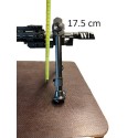 Bipiede Compact Small Field Extended, carbonio+alluminio - Nord Arms