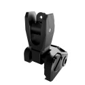 Folding Precision Front and Rear Sights for AR15, Picatinny Attachment, Aluminum - KMR