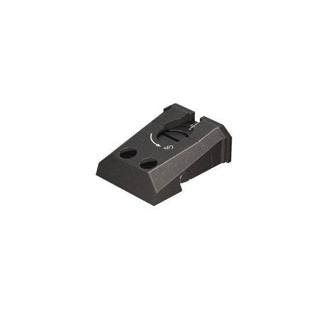 Fully adjustable rear sight black wide - KMR