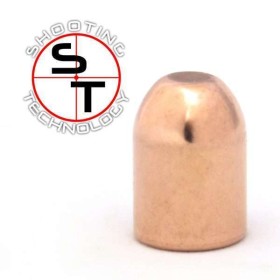 Copper bullets 40 S&W RN FP 180 grs, 500pc - Shooting...